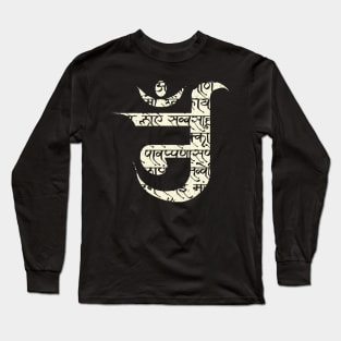 Jainism Aum Symbol Long Sleeve T-Shirt